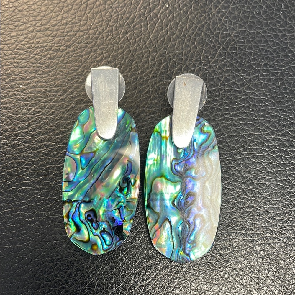 Kendra Scott Blue and Green Earrings